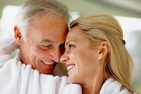 õnnelik mees, kes suurendas oma potentsi pärast 50